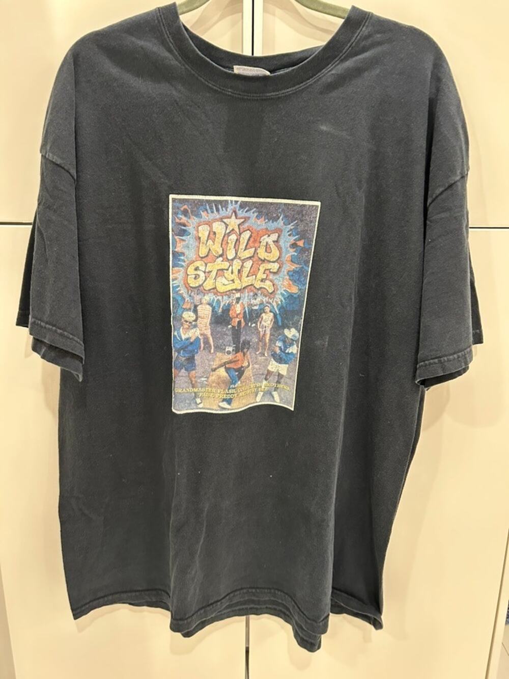 Vintage Y2K Wild Style Movie T Shirt 2XL Hip Hop Rap Graffiti Hanes Beefy Tee